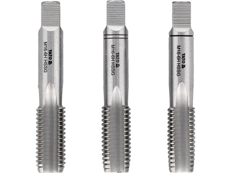 Gwintownik ręczny M16 3szt. Yato YT2941