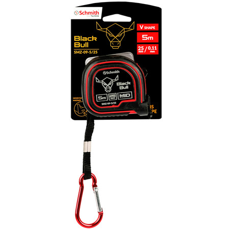 Miara Zwijana BLACK BULL 5m 25mm SCHMITH SMZ-09-5/25