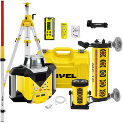 Niwelator laserowy z systemem sterowania maszyn Nivel System NL620 + zestaw