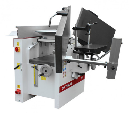 Strugarko-grubościówka z wałem spiralnym i wiertarką OPTIMAT RAPTOR C4-F3