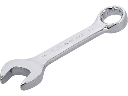 Klucz płasko-oczkowy krótki 14mm Yato YT4907