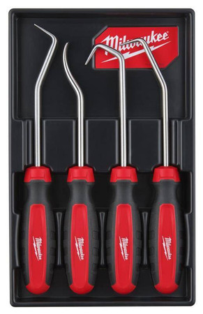 ZESTAW HAKÓW 4szt MILWAUKEE 4932480568