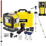Laser krzyżowy (fioletowy) 4x360 bluetooch Nivel System CL4D-P + zestaw