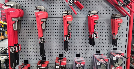 Klucz nastawny stillson 250mm 10" Verke V86515