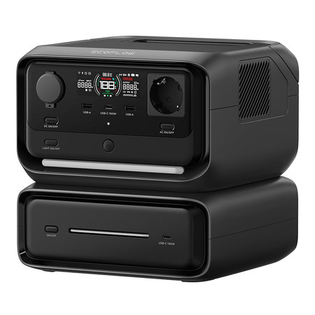 Zestaw: Stacja zasilania EcoFlow River 3 Max + panel fotowoltaiczny 160W