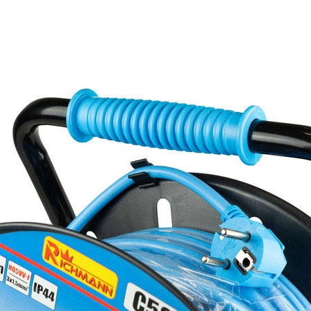 Przedłużacz bębnowy plastikowy 50M 3x1,5 Richmann C5987