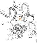 STIHL Sprężyna uchwytu rękojeści pilarki 1141-790-8304