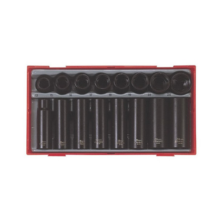 Zestaw nasadek maszynowych 1/2" Teng Tools 6880-0101