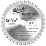 Tarcza tnąca do metalu 150x20 mm 34T Milwaukee 48404080