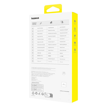 Magnetyczne Etui na telefon iPhone 15 ProMax Baseus CyberLoop Series (Czarne)