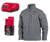 KURTKA PODGRZEWANA SZARA M M12HJGREY5-201 MILWAUKEE  4932492953