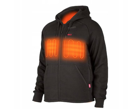 BLUZA PODGRZEWANA CZARNA ROZM.S M12HHBL4 MILWAUKEE  4932480061