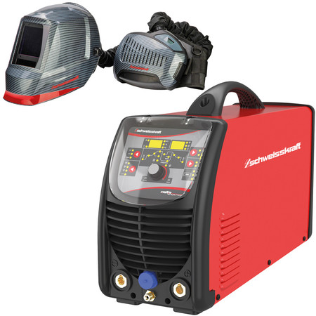 Spawarka Inwerterowa CRAFT-TIG 201 AC/DC PULSE 1074202 + PRZYŁBICA