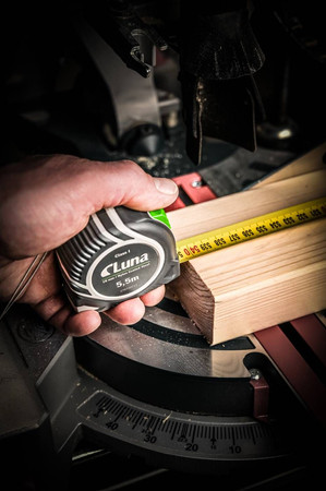 Przymiar taśmowy metrówka 5,5m Luna PUSH LOCK 5.5 270730310