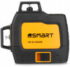 Laser krzyżowy zielony 3×360° 40m Zestaw w walizce Smart SM-06-03040G