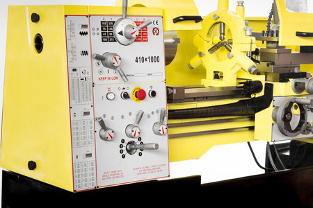Tokarka do metalu 410x1000 z cyfrowym odczytem położenia Viber-System