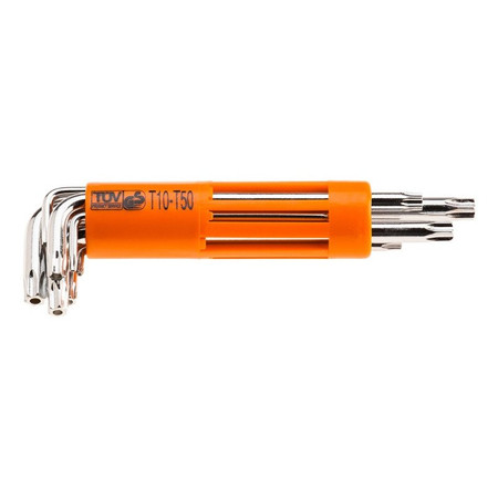 KLUCZE TORX DŁUGIE T10-T50 8szt NEO TOOLS 09-524
