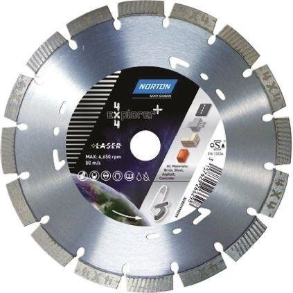 TARCZA TNĄCA PRO 4x4 EXPLORER 125x22,23mm NORTON