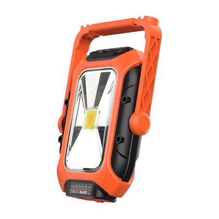 Lampa warsztatowa z panelem solarnym Superfire GM05 – 500 lm, powerbank