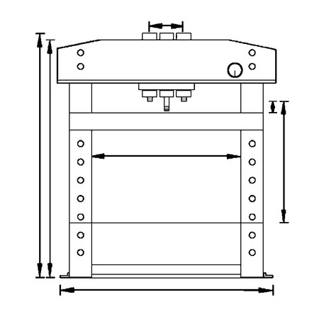 Prasa Hydrauliczna WPP 15 E Unicraft 6300016