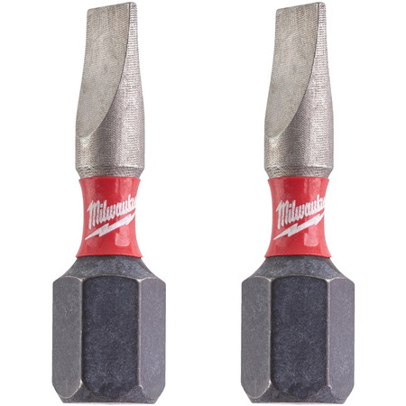Bity udarowe SL 0.6x4.5 25mm 2szt Milwaukee 4932430901