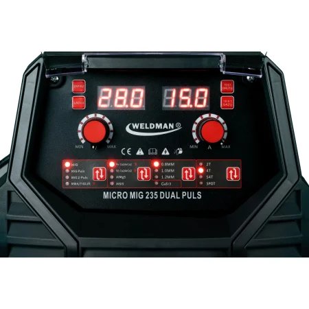 Półautomat Weldman MICRO MIG 235 DUAL PULSE