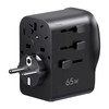Uniwersalny adapter podróżny / ładowarka sieciowa Ugreen S550, 65W, 2x USB-C, 1x USB-A