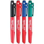 MARKERY KOLOROWE 4szt MILWAUKEE 48223106
