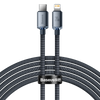 Kabel USB-C do Lightning Baseus Crystal Shine, 20W, PD, 2m (czarny)