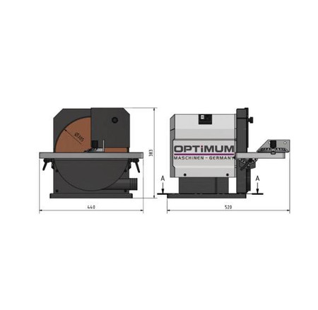 Szlifierka Tarczowa Optigrind GB 305D Optimum 3101675