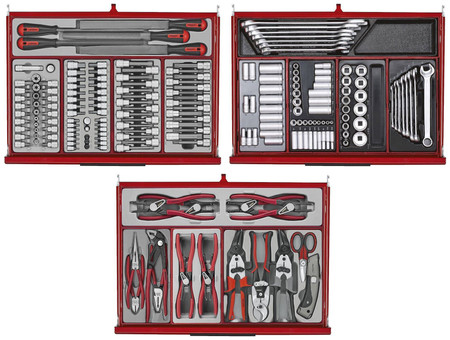 Wózek narzędziowy PRO35TM z zestawem narzędzi 615el Teng Tools 300680105