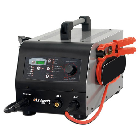 Prostownik z Rozruchem MBC 55 S Unicraft 6850500
