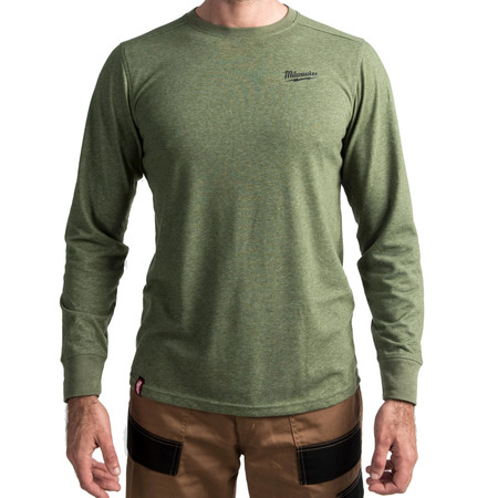 Koszulka L zielona długi rękaw Milwaukee 4932493000