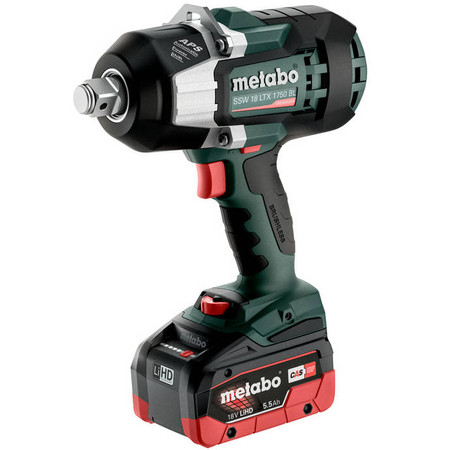 Klucz Udarowy SSW 18 LTX 1750 BL Zakrętak + 2 Akumulatory Z Ładowarką Metabo