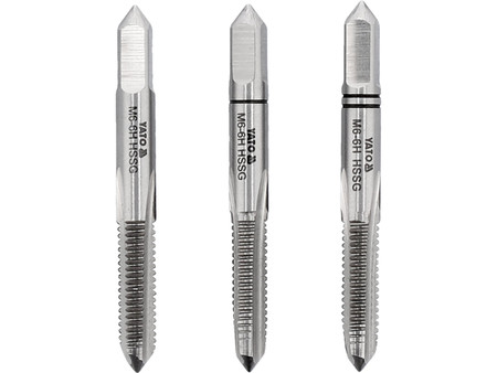 Gwintownik ręczny M6 3szt. Yato YT2933