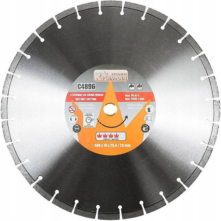 TARCZA DIAMENT 350x25,4mm DO BETONU CORONA C4895