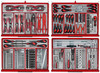 Wózek narzędziowy PRO35TM z zestawem narzędzi 1033el Teng Tools 300480100