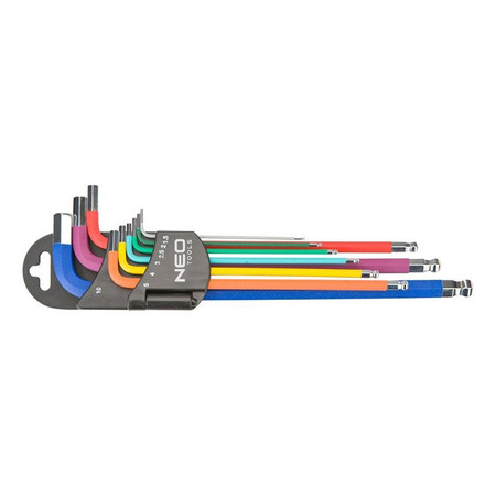 Klucze Sześciokątne 1.5-10mm 9szt NEO 09-512