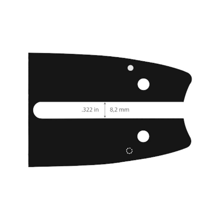 PROWADNICA 40cm 16'' 325 1,6 OREGON 163SLBA074