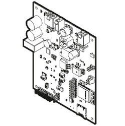 Płytka PCB trnasmitera stacji ładującej Stiga 122720261/0