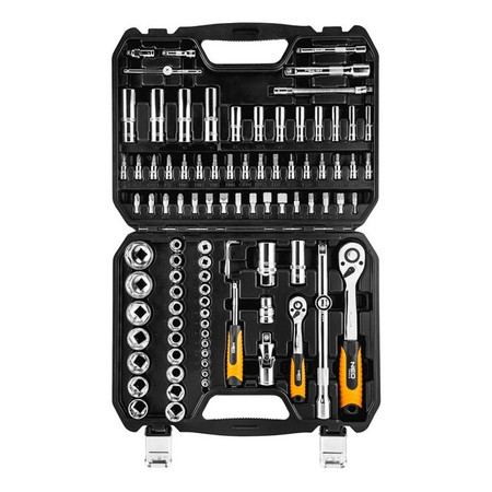 KLUCZE NASADOWE 1/2'' 1/4'' 94szt NEO TOOLS 08-665