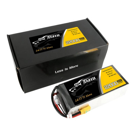 Akumulator Tattu 22000mAh 22.2V 30C 6S1P Lipo Pack z konektorem XT90-S
