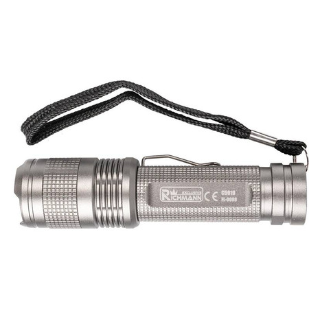Latarka mini aluminiowa 1W CREE LED 110mm Richmann C5919