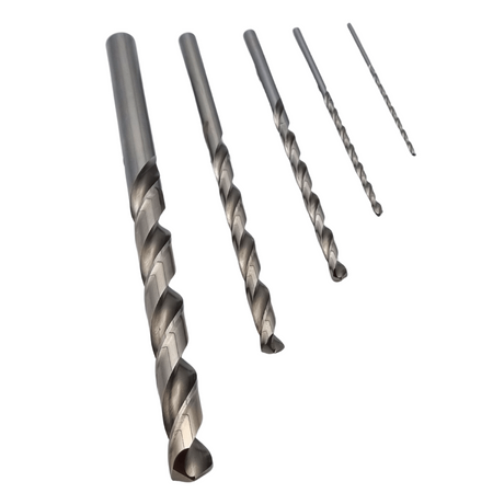 Wiertło do metalu 10 szt. 5x132mm przedłużane Nomi hrc pro long długie din 340