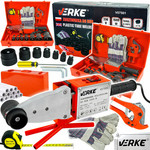 ZGRZEWARKA DO RUR PCV 1500W VERKE V07501 MATRYCE W ZESTAWIE