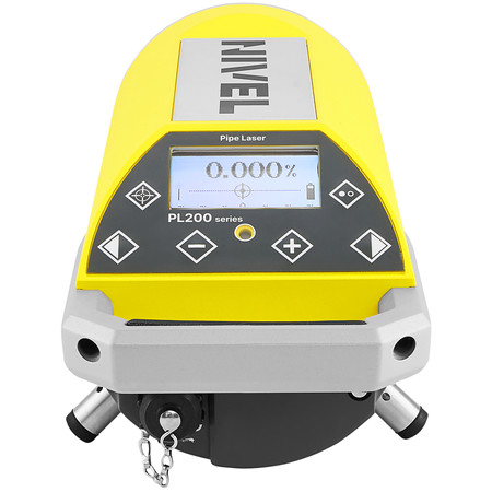 Laser liniowy do układania rur i kanalizacji Nivel System PL200R zestaw