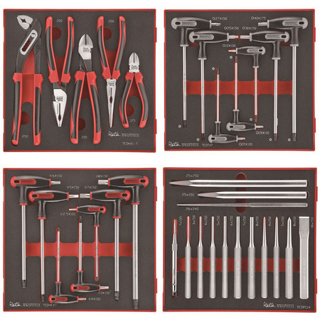 Wózek narzędziowy z zestawem narzędzi 542el Teng Tools TENG-TRUCK-542