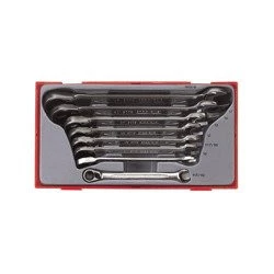 KLUCZ PŁASKO-OCZKOWY 8szt TENG TOOLS 109730200