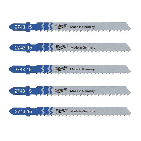 Brzeszczot 75x3 mm 5 szt. T127D Milwaukee 4932274315