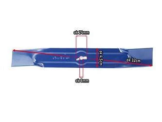NÓŻ KOSIARKI CASTORAMA 32cm NORD CZKSI-0330